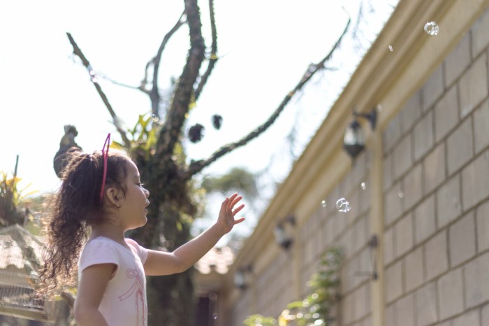 Jugando con burbújas