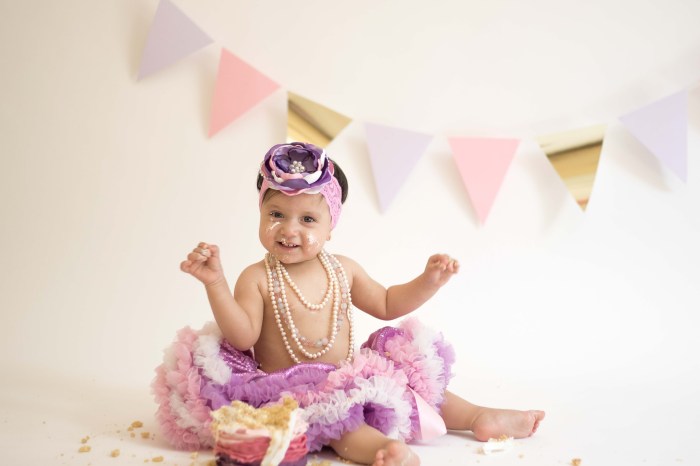 Celebrando primer pastel