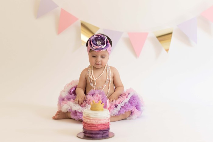 Sesión smash the cake niña