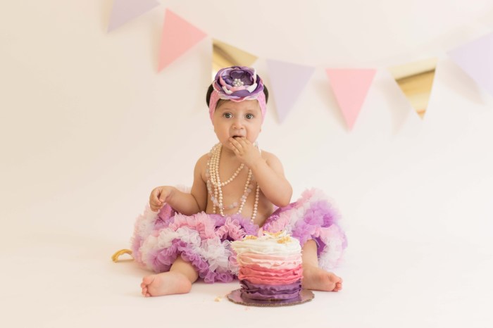 Tuxtla sesión smash the cake niña