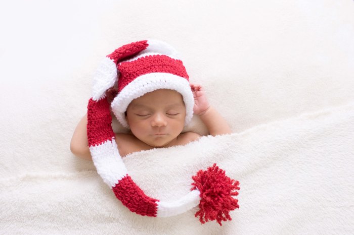 Fotografía newborn Tuxtla gorro navidad