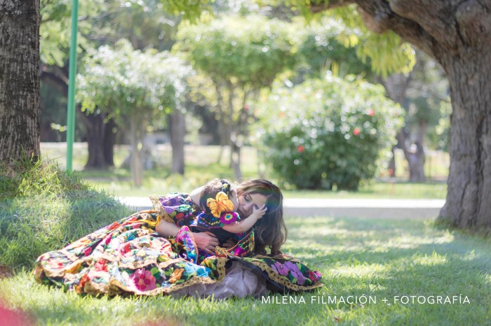 Mama y yo chiapaneca