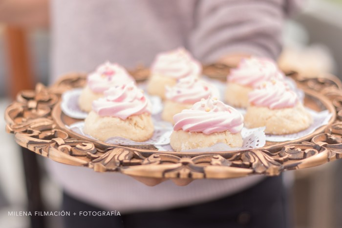Pasteles en tonos rosa