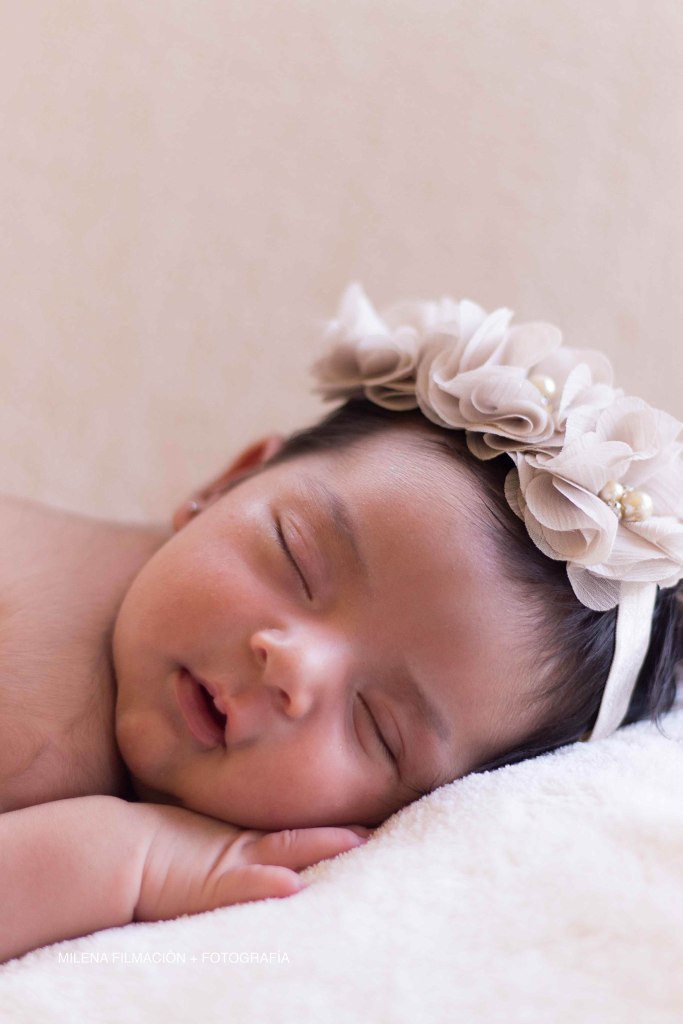 retrato recién nacida
