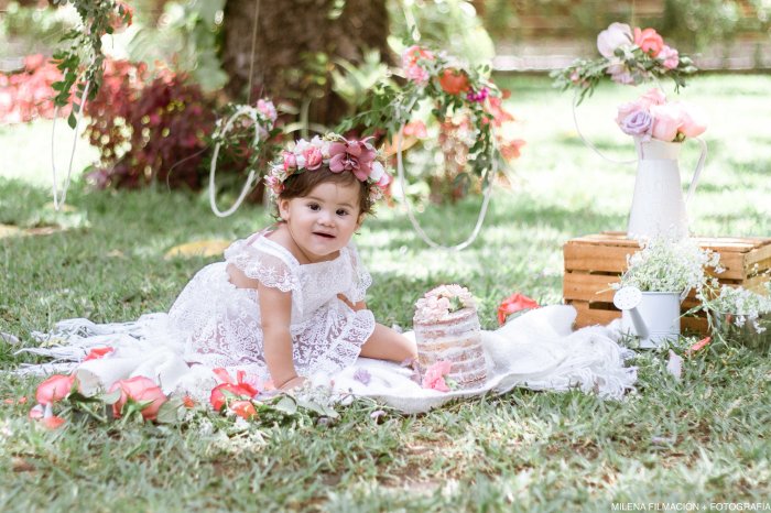 Bebé smash the cake