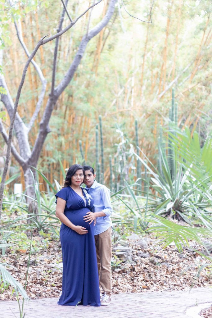Mamá e hijo retrato