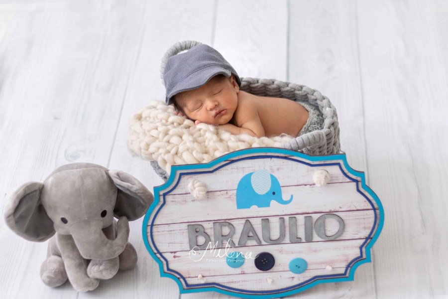 sesión newborn elefante