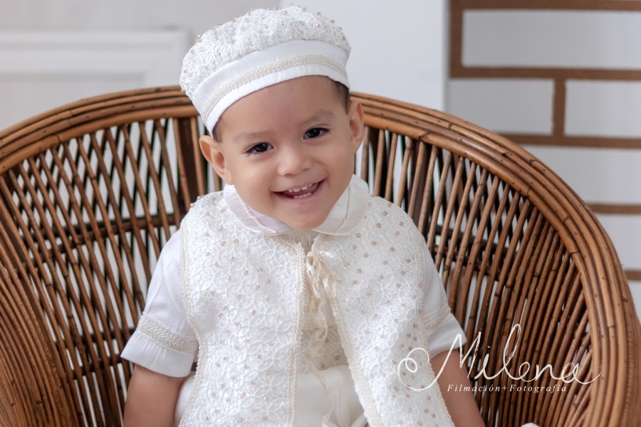 retrato bautizo ropón