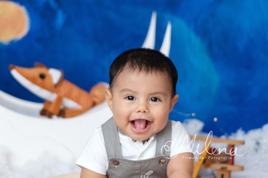 sesión fotográfica del principito para bebé