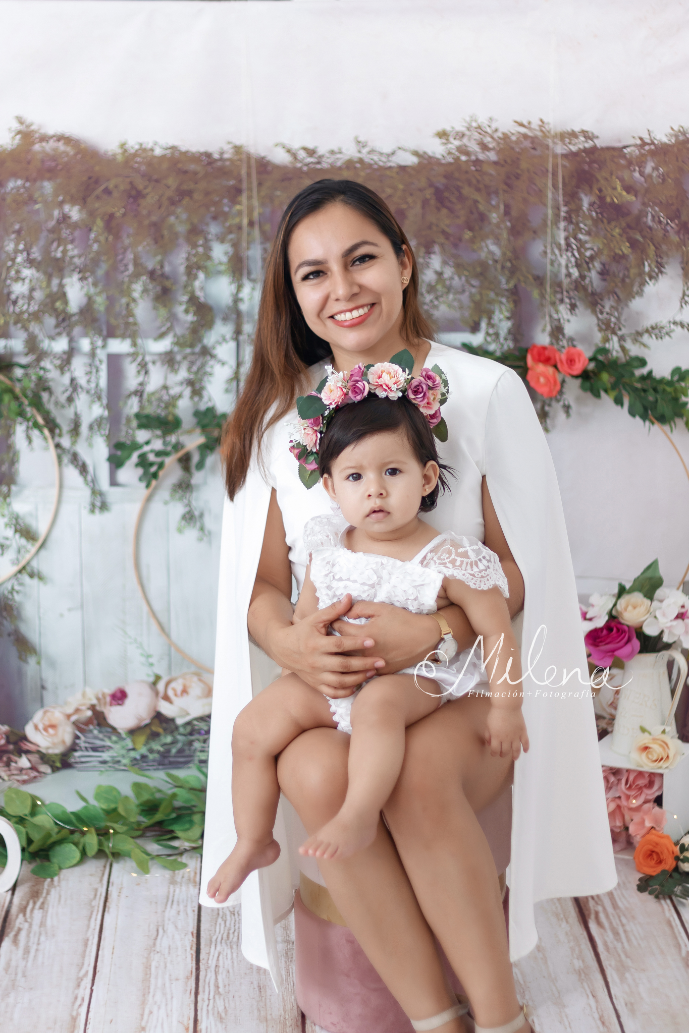 retrato mamá e hija
