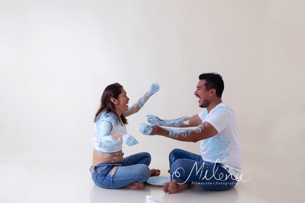 Fotografía revelación género bebé