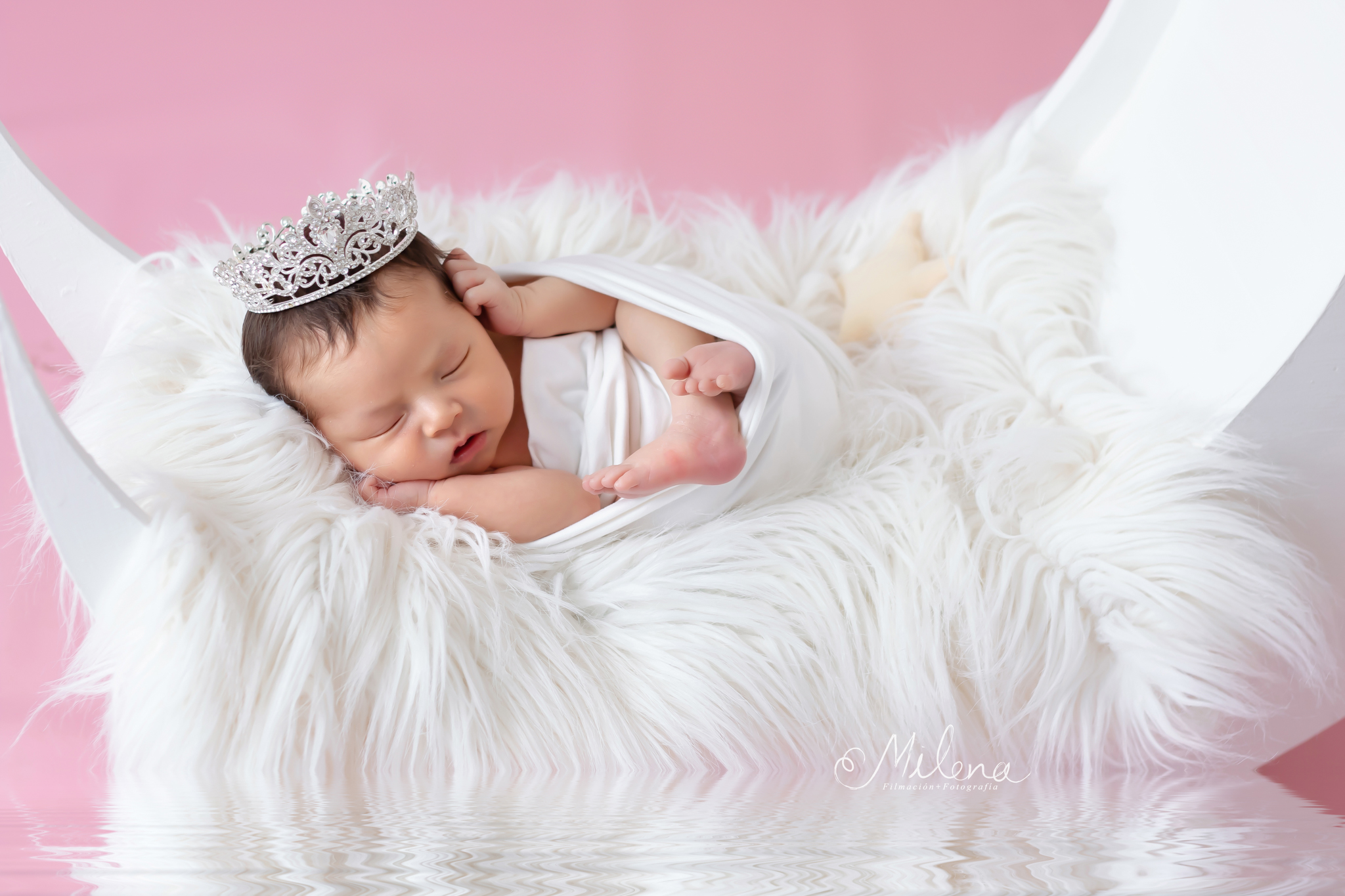 bebé corona princesa